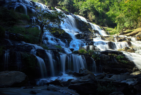 Mae Ya Waterfall in Doi Inthanon National Park, Chiang Mai, Thailand