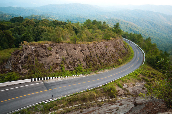 Road to Doi Inthanon