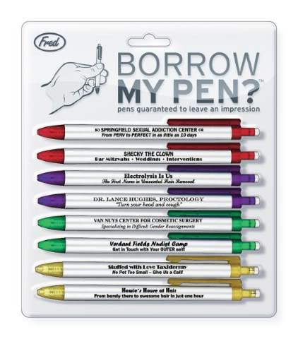 double takes: Borrow My Pen?Double Takes Blog