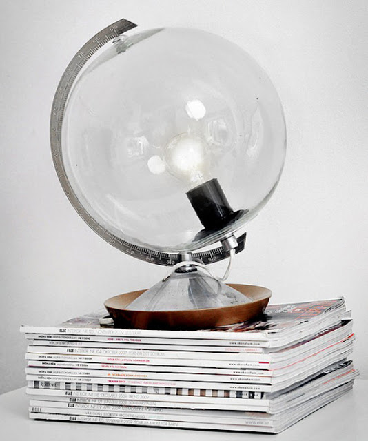 Double Takes: DESTINATION DESIGN: DIY GLOBE LAMPDouble Takes Blog