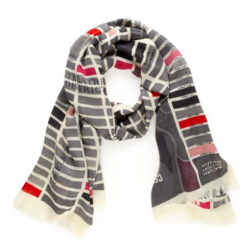 Double Takes: GIRL ABOUT TOWN SCARF FROM KATE SPADEDouble Takes Blog