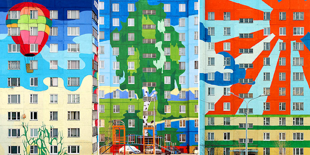 Double Takes: RAMENSKOYE PAINTED APARTMENTS: RUSSIADouble Takes Blog