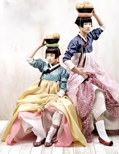 Double Takes: The Hanbok: Vogue KoreaDouble Takes Blog