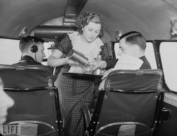 double takes: Vintage Photos of Flight AttendantsDouble Takes Blog